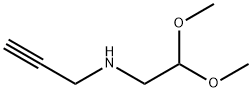 N-(2,2-dimethoxyethyl)-2-Propyn-1-amine Structure