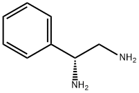 (R)-1,2-Diamino-1-phenylethane 구조식 이미지