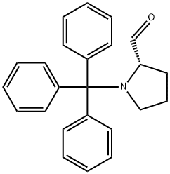 (S)-1-tritylpyrrolidine-2-carbaldehyde 구조식 이미지