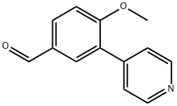 4-methoxy-3-(pyridin-4-yl)benzaldehyde 구조식 이미지