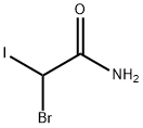 2-bromo-2-iodoacetamide Structure