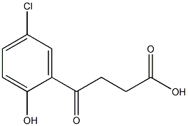 4-(5-Chloro-2-hydroxyphenyl)-4-oxobutanoic acid Structure