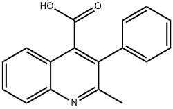 2-Methyl-3-phenylquinoline-4-carboxylic acid Structure
