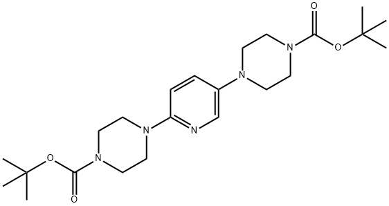 633283-54-2 di-tert-butyl 4,4'-(pyridine-2,5-diyl)bis(piperazine-1-carboxylate)