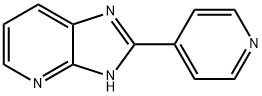 2-(4-pyridinyl)-3H-imidazo[4,5-b]pyridine 구조식 이미지