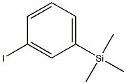 Silane, (3-iodophenyl)trimethyl- Structure