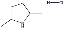 2,5-Dimethyl-pyrrolidine hydrochloride 구조식 이미지