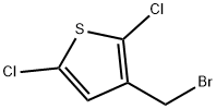 3-(bromomethyl)-2,5-dichlorothiophene Structure