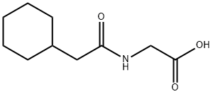 2-(2-cyclohexylacetamido)acetic acid Structure