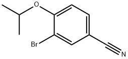 3-bromo-4-isopropoxybenzonitrile Structure