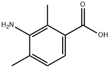 3-Amino-2,4-dimethylbenzoic acid 구조식 이미지