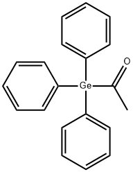 ACETYLTRIPHENYLGERMANE 구조식 이미지