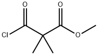 프로판산,3-클로로-2,2-디메틸-3-옥소-,메틸에스테르 구조식 이미지