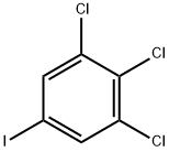 1,2,3-трихлор-5-йодбензол структурированное изображение