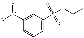 Isopropyl m-nitrobenzenesulfonate Structure