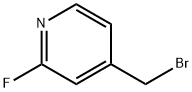 4-(bromomethyl)-2-fluoropyridine Structure