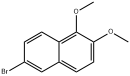 6-Bromo-1,2-dimethoxynaphthalene Structure