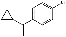 1-Bromo-4-(1-cyclopropylvinyl)benzene Structure