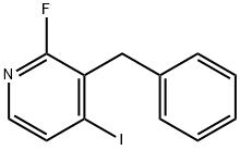 3-Benzyl-2-fluoro-4-iodopyridine 구조식 이미지