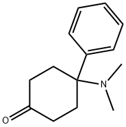 4-(dimethylamino)-4-phenylcyclohexan-1-one 구조식 이미지