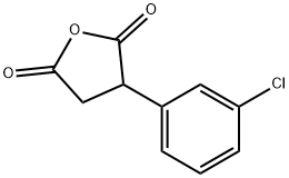 3-(3-Chloro-phenyl)-dihydro-furan-2,5-dione 구조식 이미지