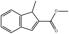methyl 1-methyl-1H-indene-2-carboxylate 구조식 이미지