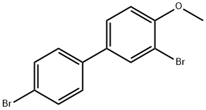 3,4'-Dibromo-4-methoxybiphenyl Structure