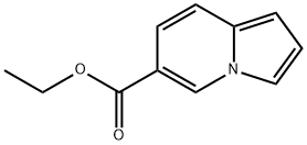 ethyl indolizine-6-carboxylate 구조식 이미지