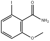 2-iodo-6-methoxybenzamide 구조식 이미지