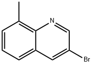 3-bromo-8-methylquinoline Structure