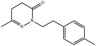 6-Methyl-2-(4-methylphenethyl)-4,5-dihydropyridazin-3(2H)-one Structure