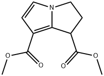 dimethyl 1,2-dihydro-3H-pyrrolo[1,2-a]-pyrrole-1,7-dicarboxylate Structure