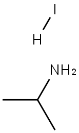 Isopropylamine Hydroiodide Structure