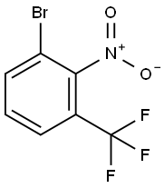 1-bromo-2-nitro-3-(trifluoromethyl)benzene 구조식 이미지