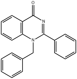 1-Benzyl-2-phenylquinazolin-4(1H)-one Structure