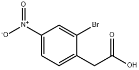 2-(2-bromo-4-nitrophenyl)acetic acid Structure