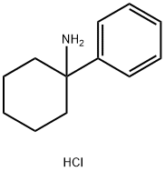 1-Phenylcyclohexanamine hydrochloride Structure