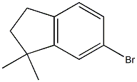 6-bromo-1,1-dimethylindan Structure