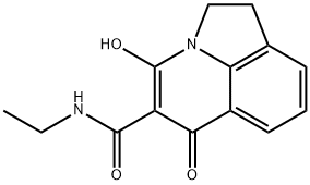 N-ethyl-4-hydroxy-6-oxo-2,6-dihydro-1H-pyrrolo[3,2,1-ij]quinoline-5-carboxamide Structure