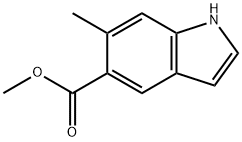 methyl 6-methyl-1H-indole-5-carboxylate Structure
