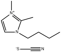 1H-Imidazolium, 1-butyl-2,3-dimethyl-, thiocyanate
 Structure