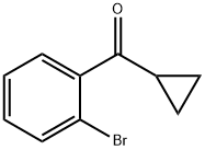 (2-bromophenyl)cyclopropylmethanone 구조식 이미지