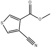 methyl 4-cyanothiophene-3-carboxylate 구조식 이미지