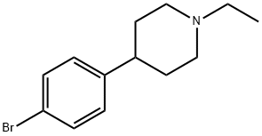 4-(4-Bromo-phenyl)-1-ethyl-piperidine Structure