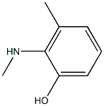 3-methyl-2-(methylamino)phenol 구조식 이미지