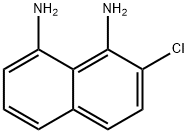 2-chloronaphthalene-1,8-diamine 구조식 이미지