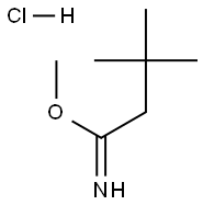 Methyl 2,2-dimethylpropanecarboximidate hydrochloride Structure