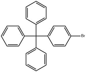 1-Bromo-4-trityl-benzene 구조식 이미지