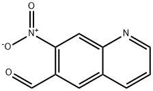 7-nitroquinoline-6-carbaldehyde Structure