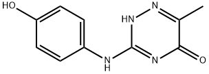 3-(4-hydroxyanilino)-6-methyl-1,2,4-triazin-5(4H)-one Structure